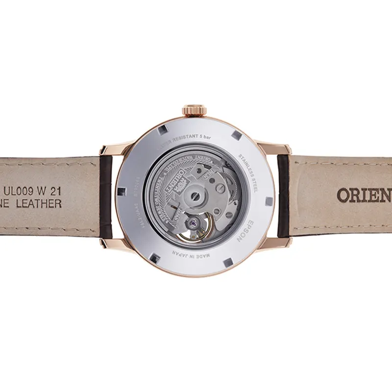 Orient Contemporary Sun and Moon Open Heart Men's Watch- RA-AS0009S